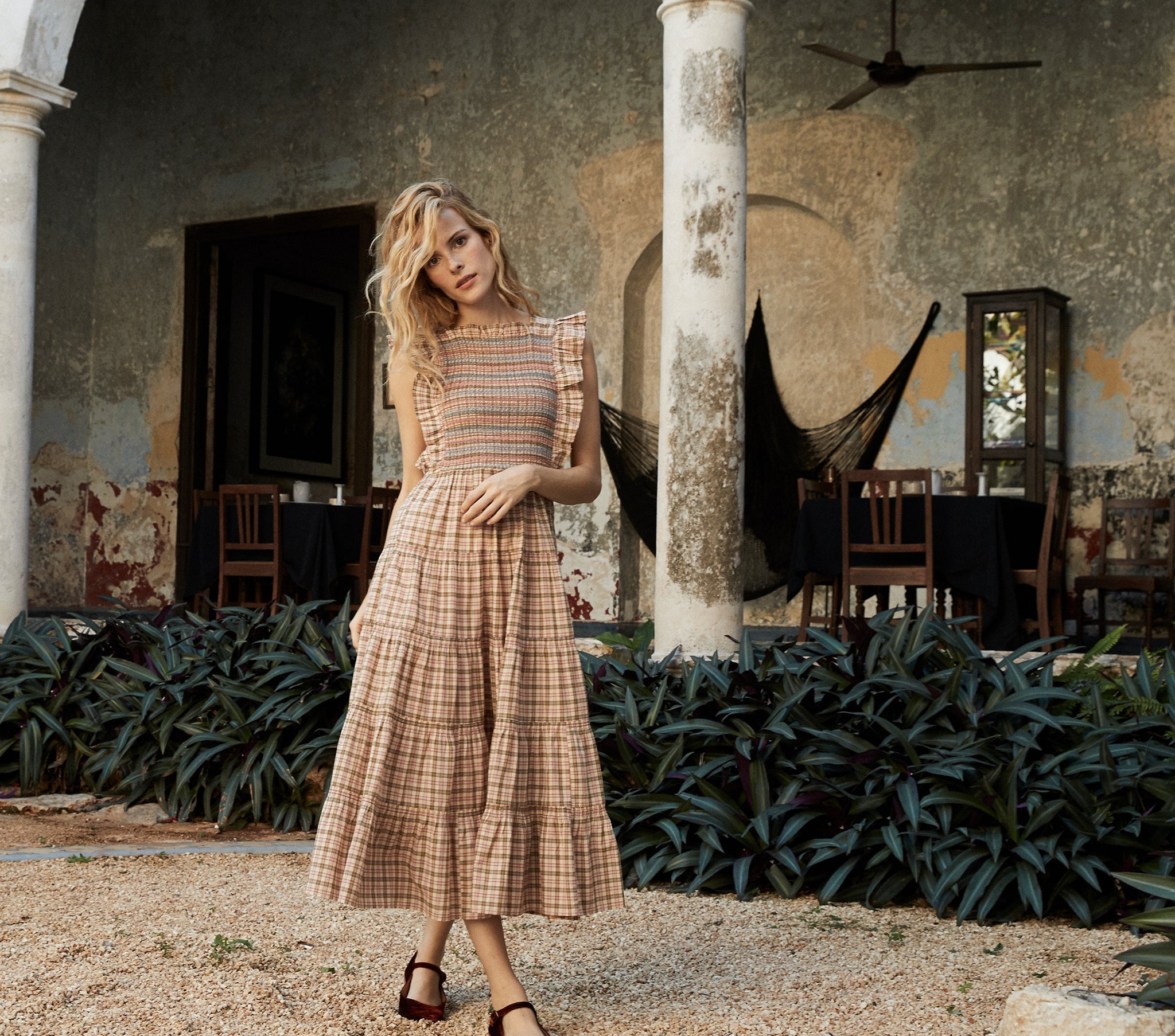 HMD -- ARBOR DRESS -- THE AUSTEN PLAID