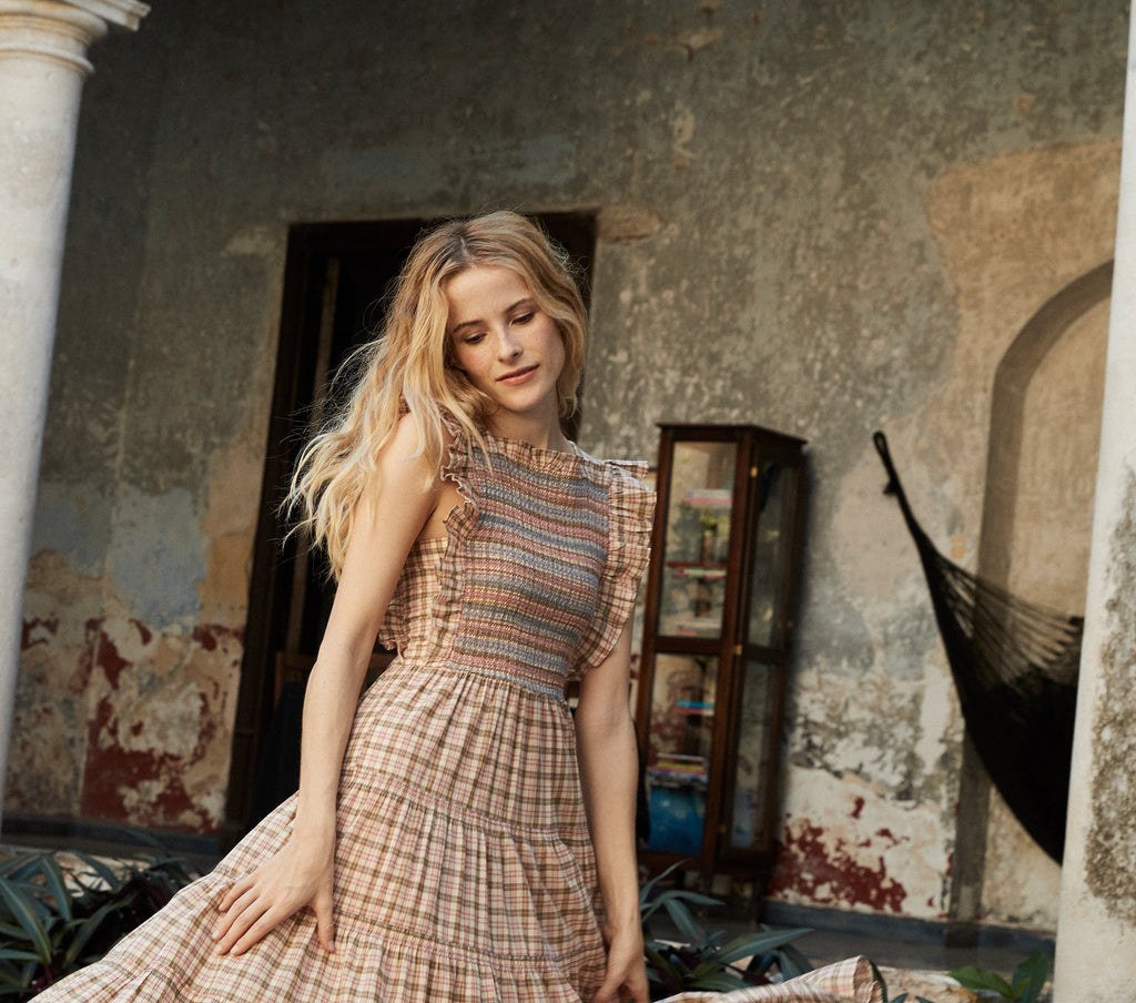 HMD -- ARBOR DRESS -- THE AUSTEN PLAID