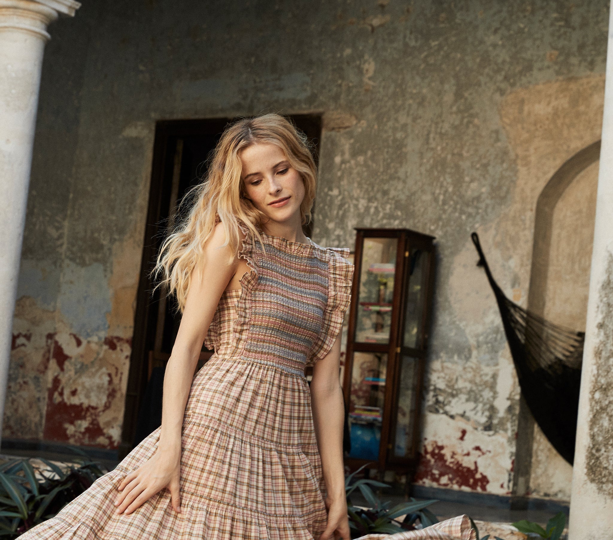 HMD -- ARBOR DRESS -- THE AUSTEN PLAID