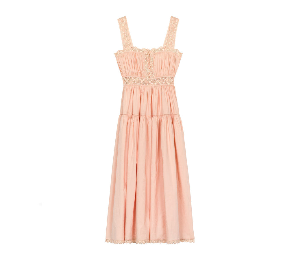 HMD -- AUGUSTINE DRESS -- CORAL SANDS