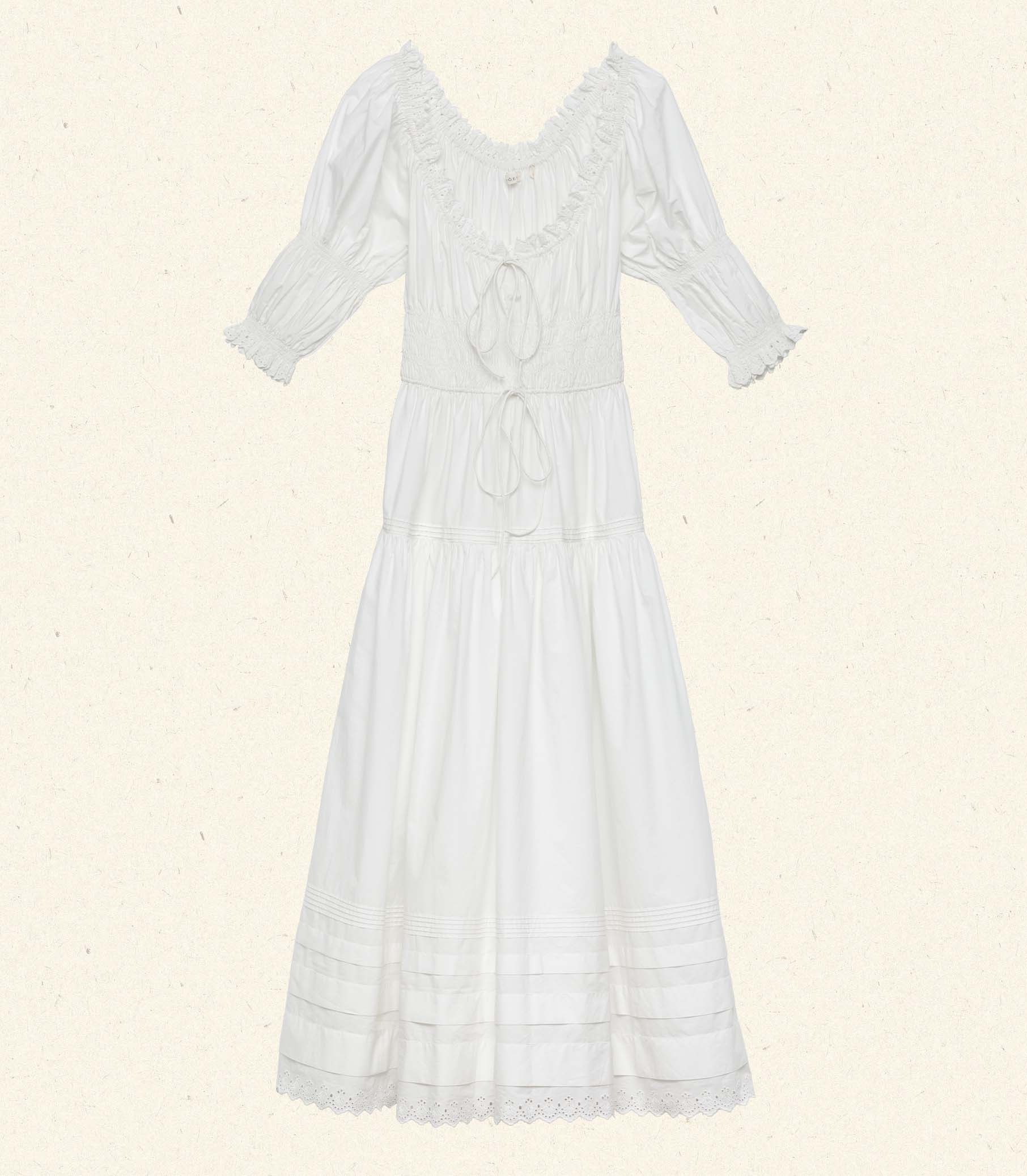 HMD -- BARDOT DRESS -- POWDER