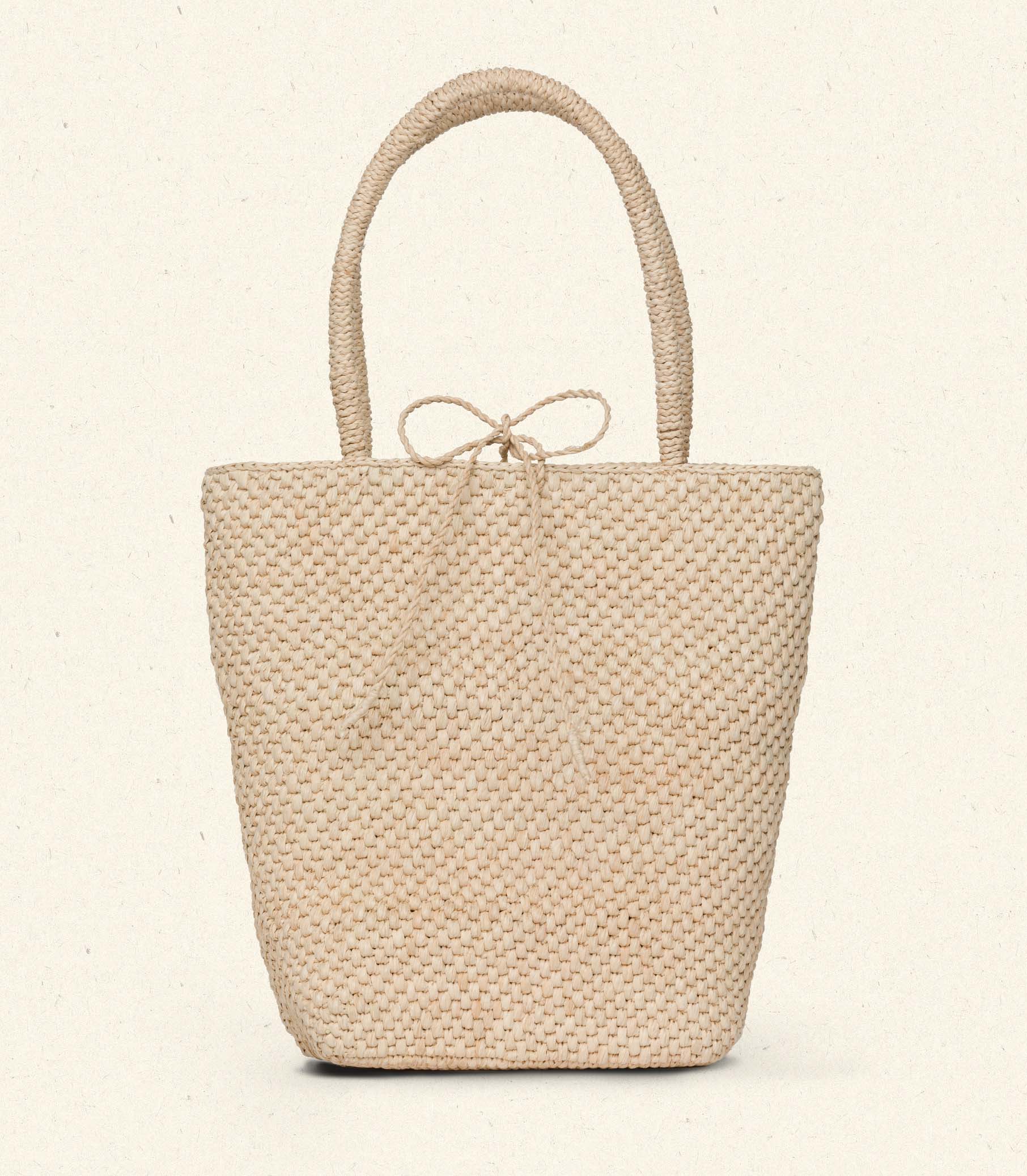 HMD -- BATEAU BAG -- NATURAL RAFFIA