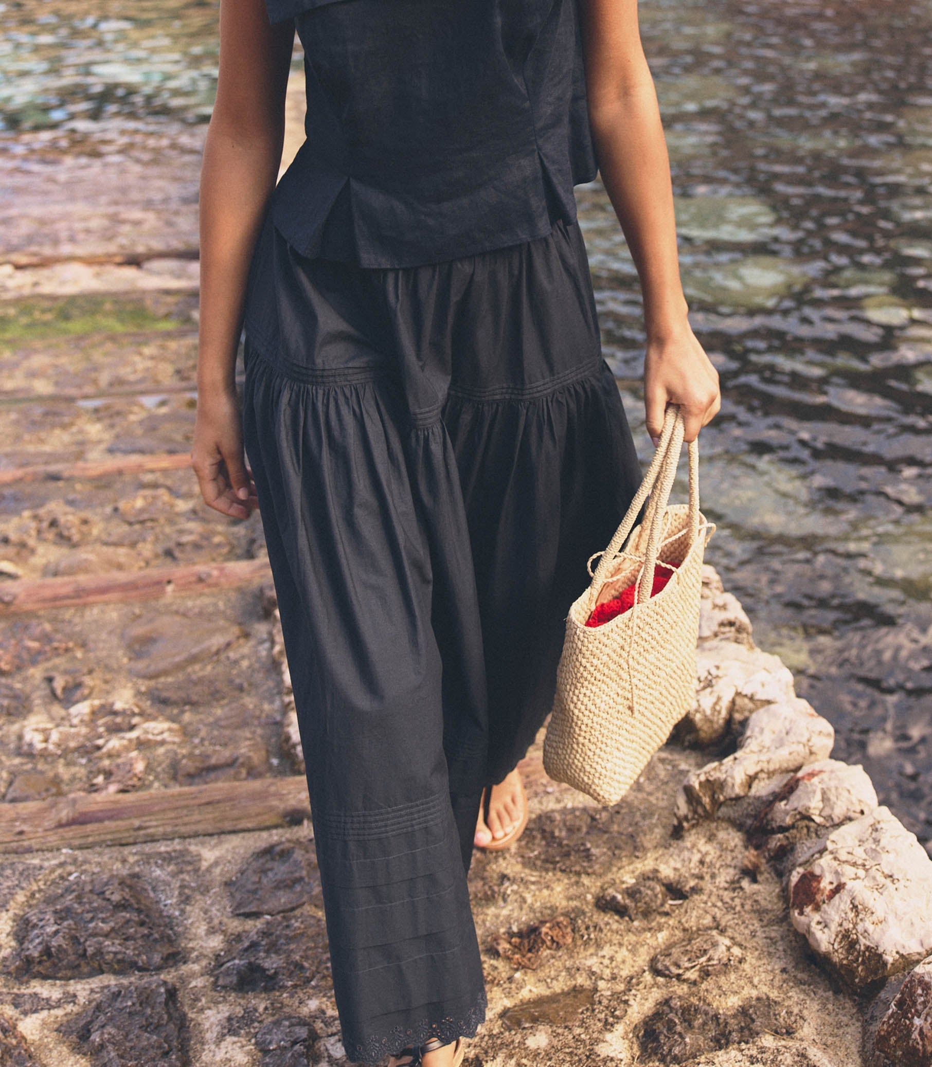 HMD -- BATEAU BAG -- NATURAL RAFFIA