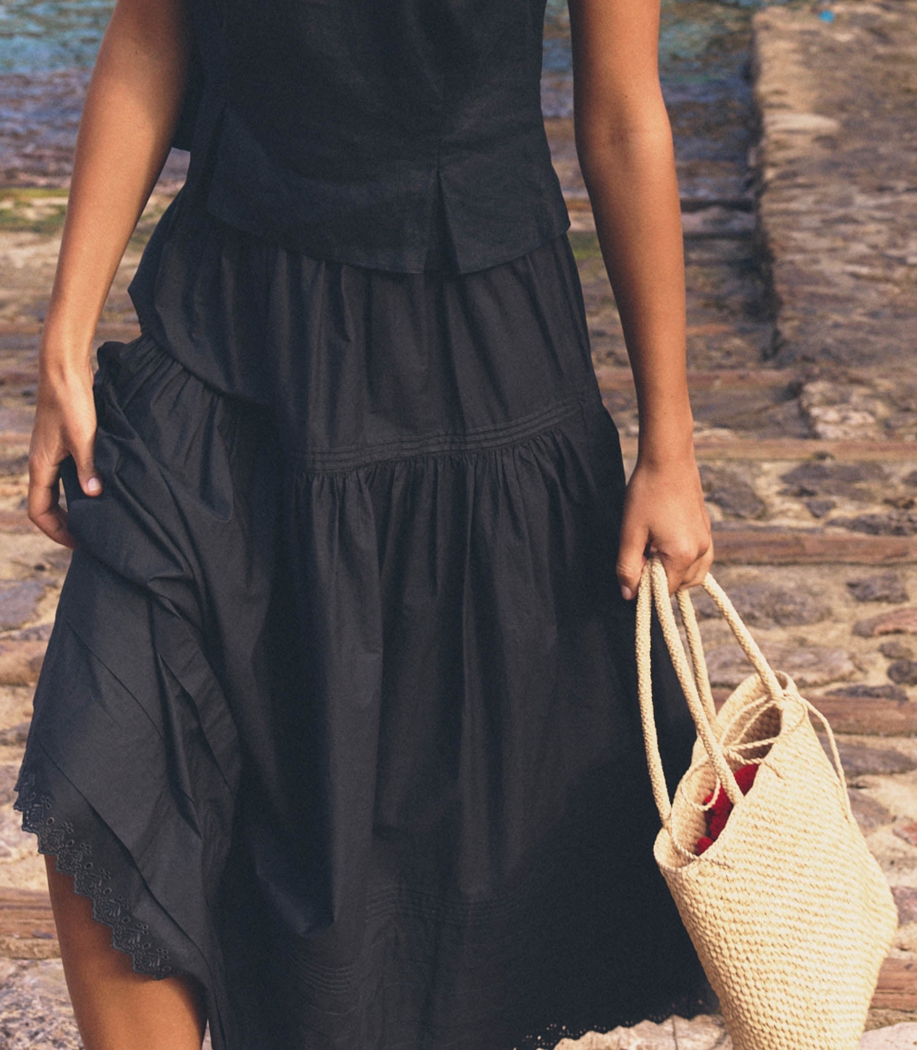 HMD -- BATEAU BAG -- NATURAL RAFFIA
