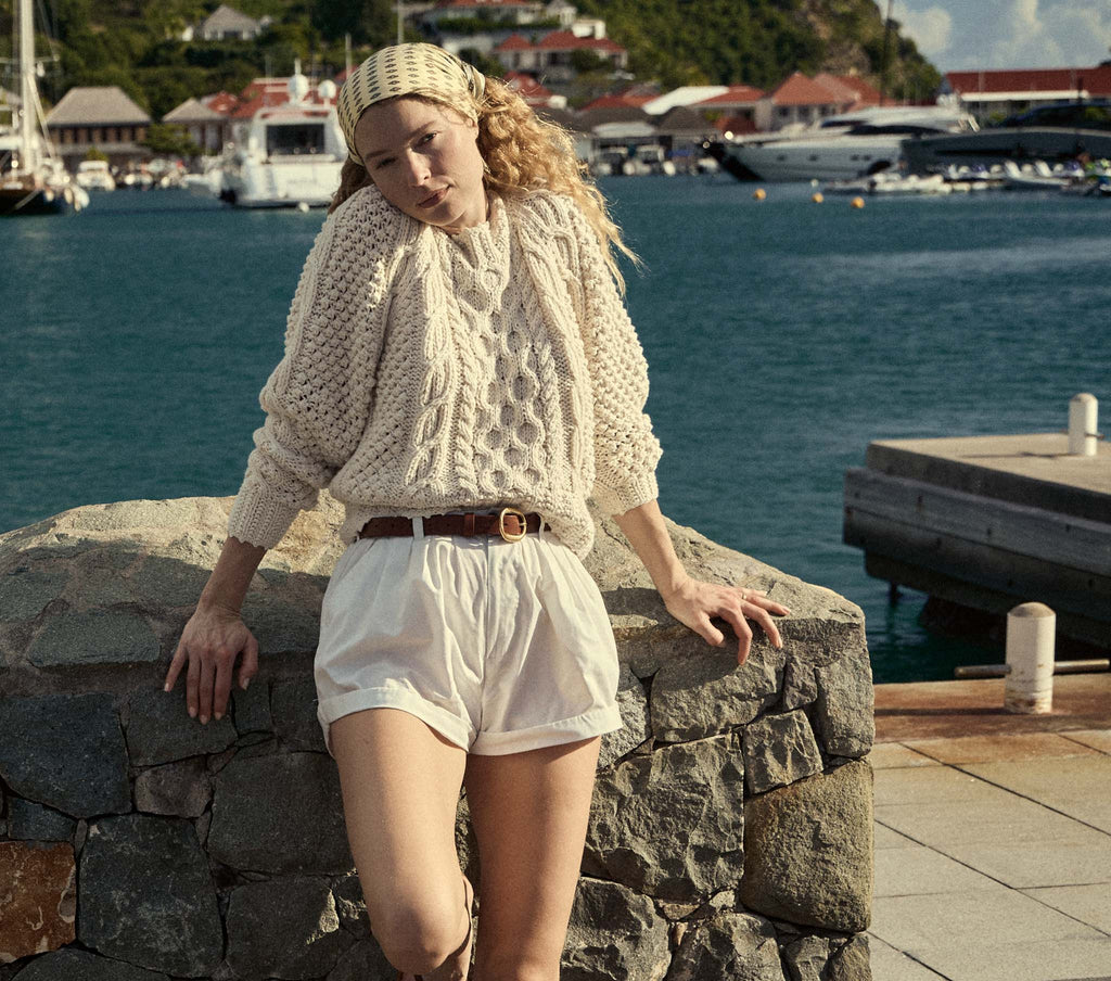 HMD -- BAYOU SWEATER -- IVORY