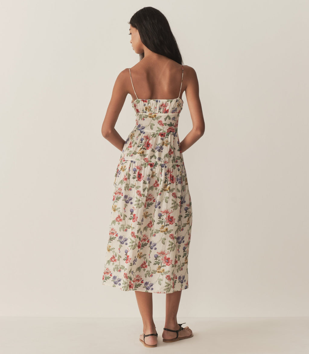 HMD -- BENOIT DRESS -- IVORY WILD ROSE