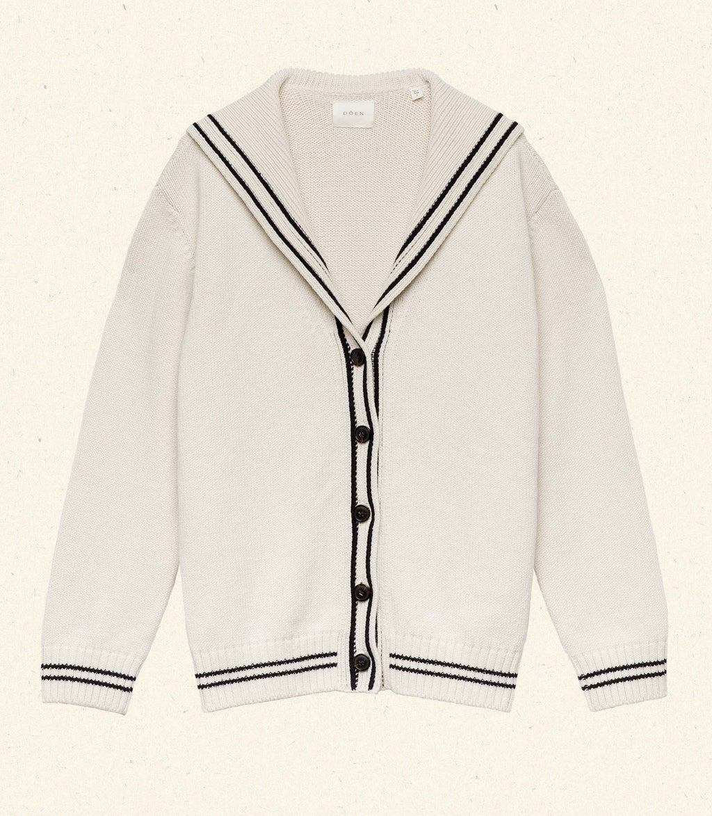 HMD -- BONAVENTURE CARDIGAN -- CREME