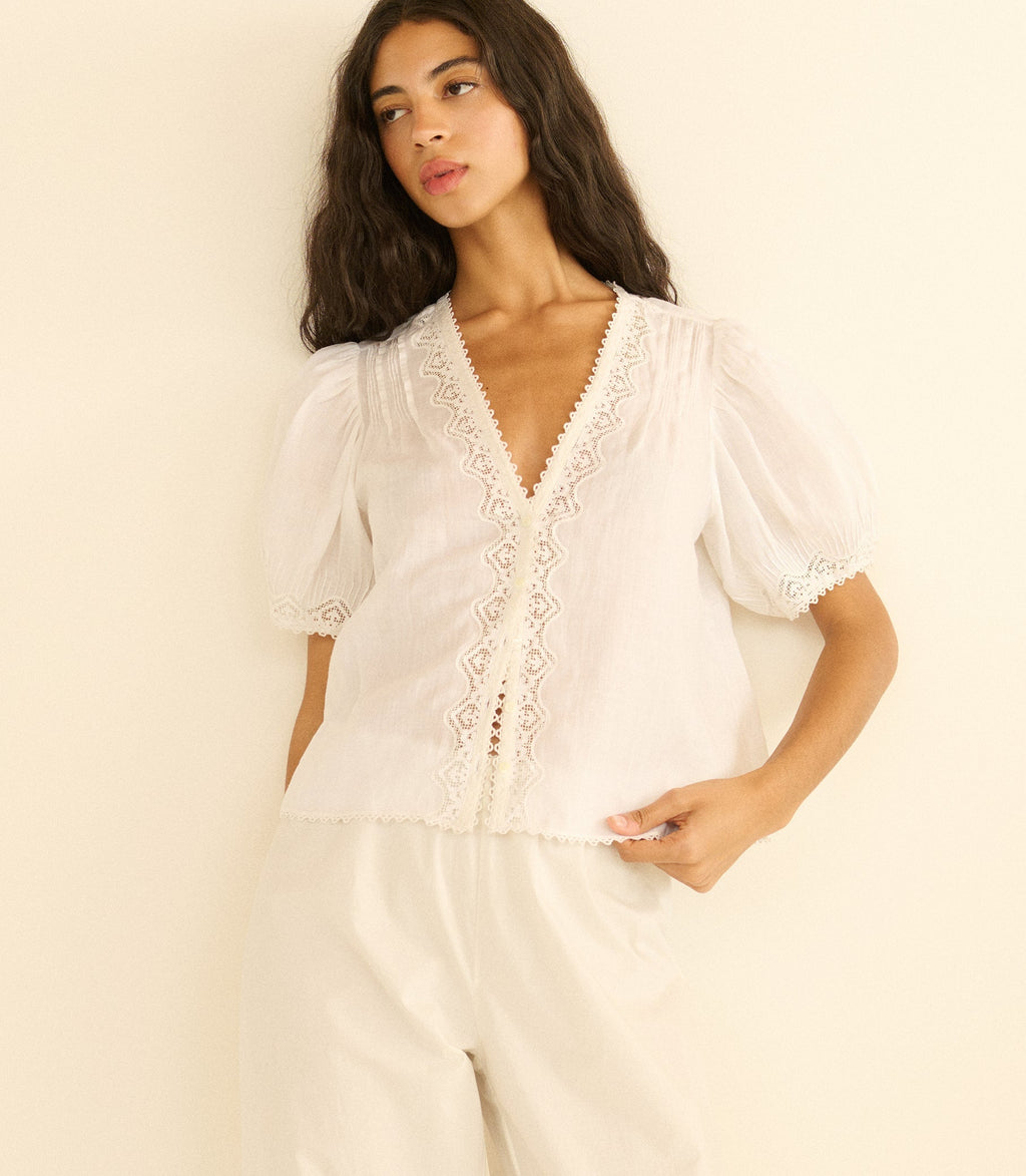 HMD -- BRIGITTA TOP -- SALT