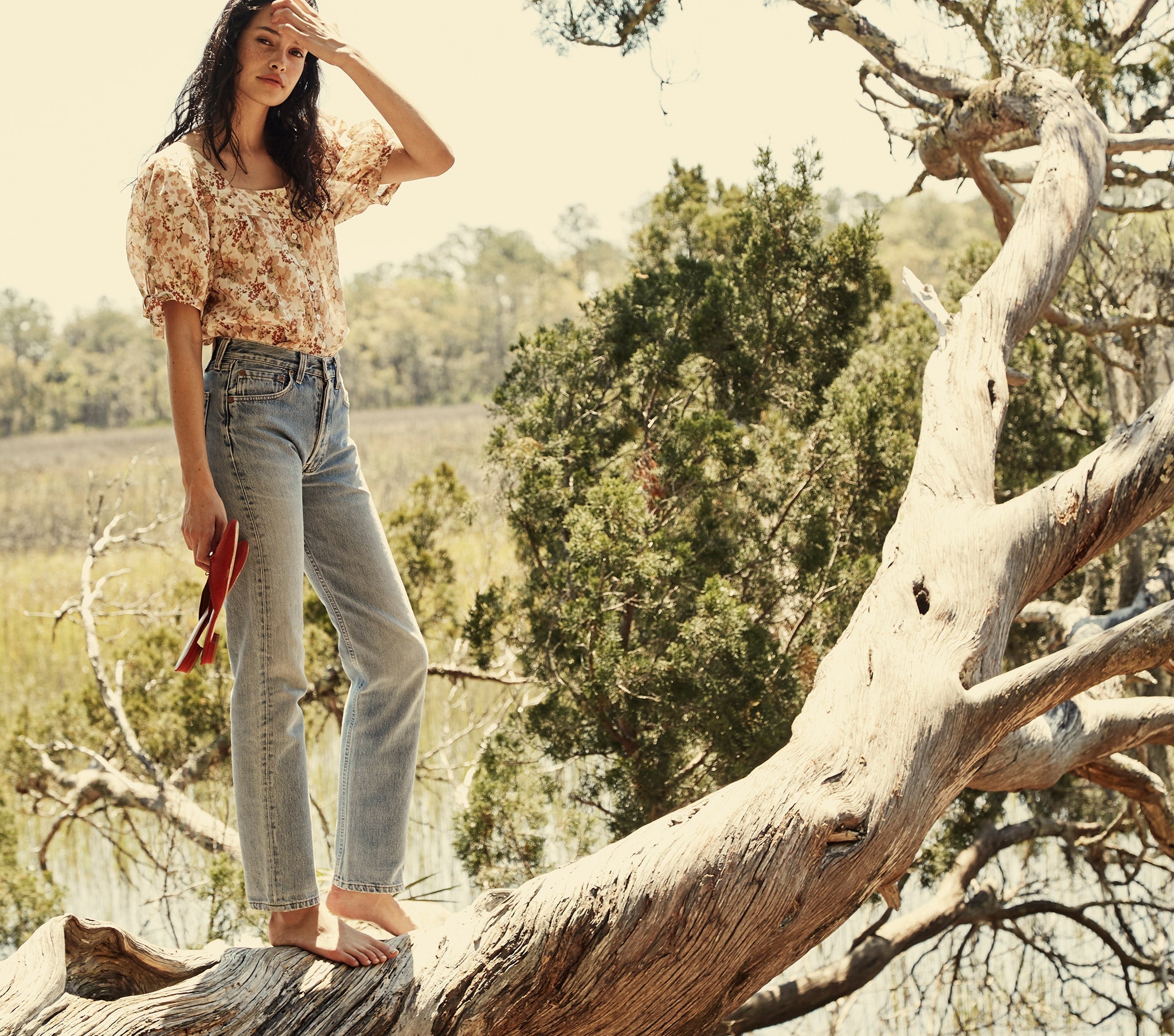 HMD -- BAY TOP -- CANYON FLORAL PRINT