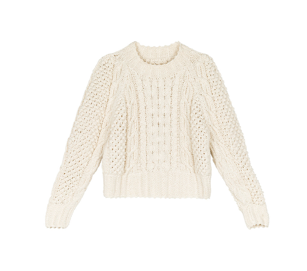 HMD -- BAYOU SWEATER -- IVORY