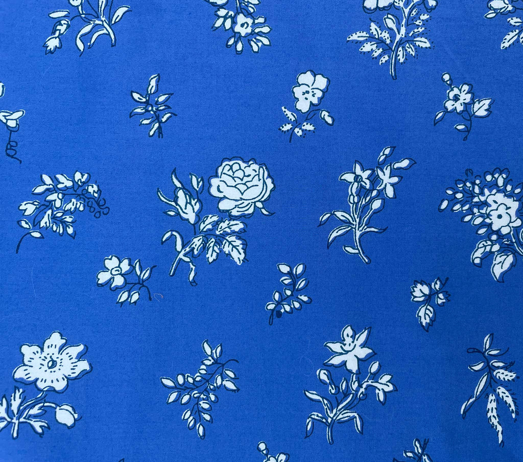 HMD -- DEIA DRESS -- BLUE BOUTON DE ROSE