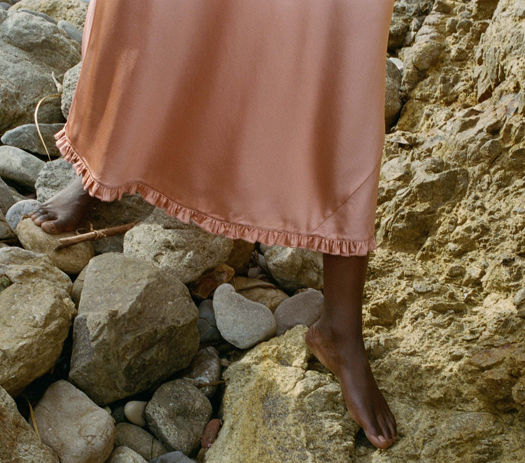 HMD -- CALSI DRESS -- PAPAYA