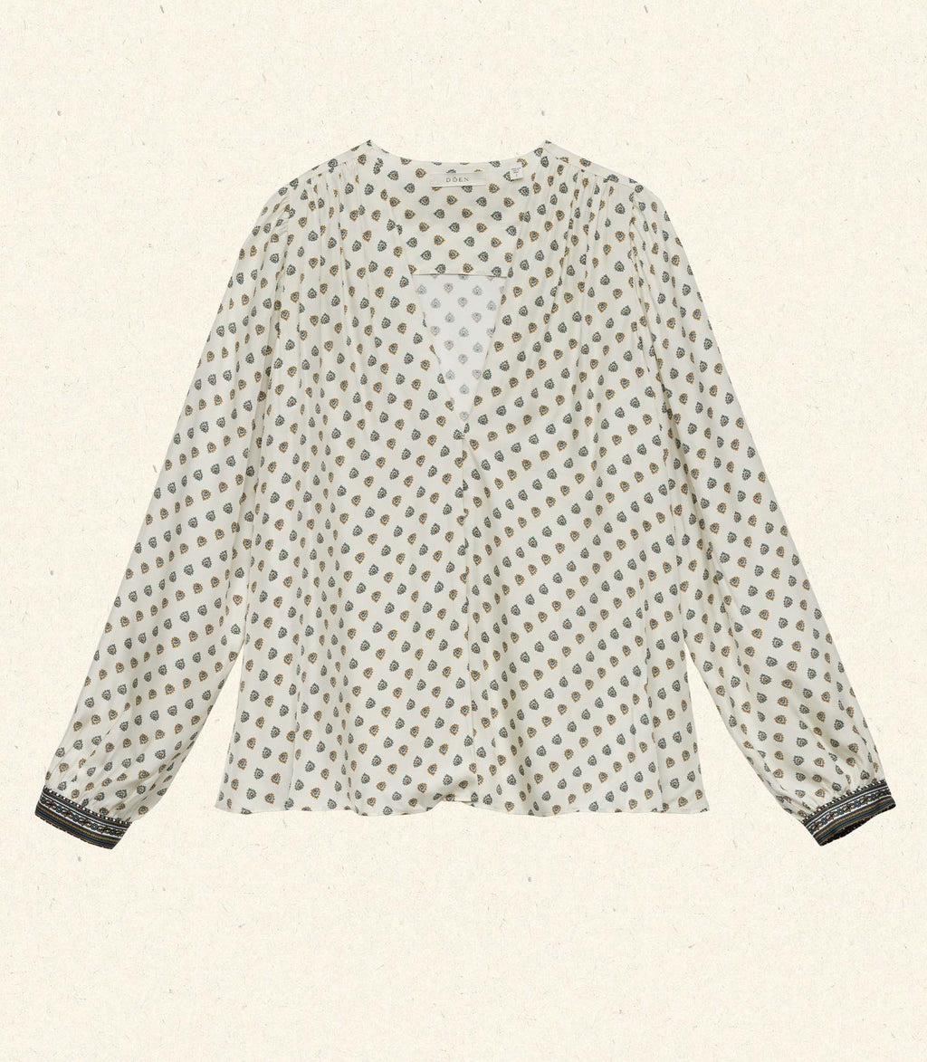 HMD -- CANDACE TOP -- RIVIERA FOULARD