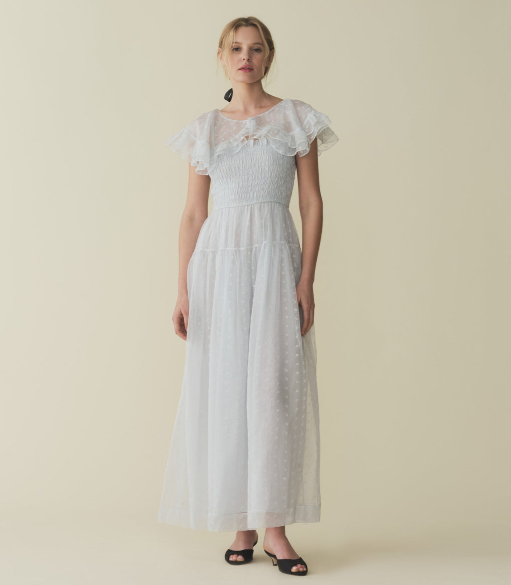 HMD -- CARISTINA DRESS -- WHISPER BLUE