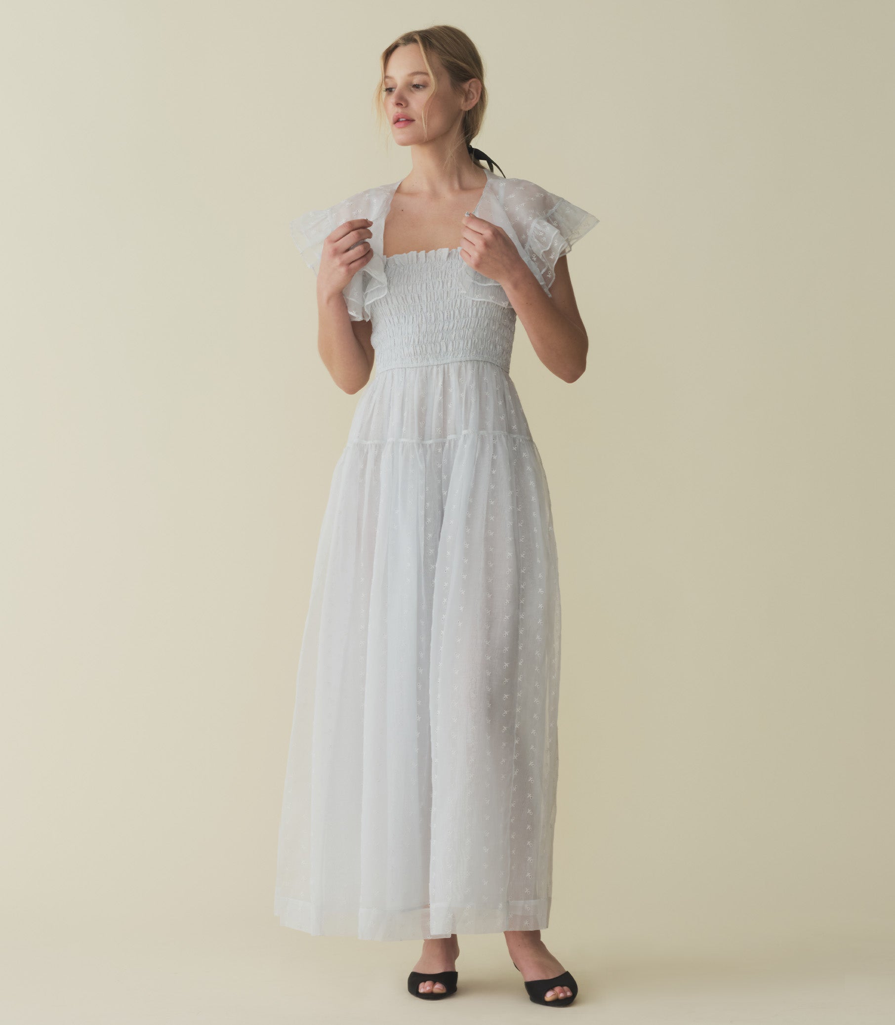 HMD -- CARISTINA DRESS -- WHISPER BLUE
