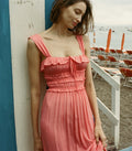 HMD -- CAROLYNN DRESS -- CORAL ROSE