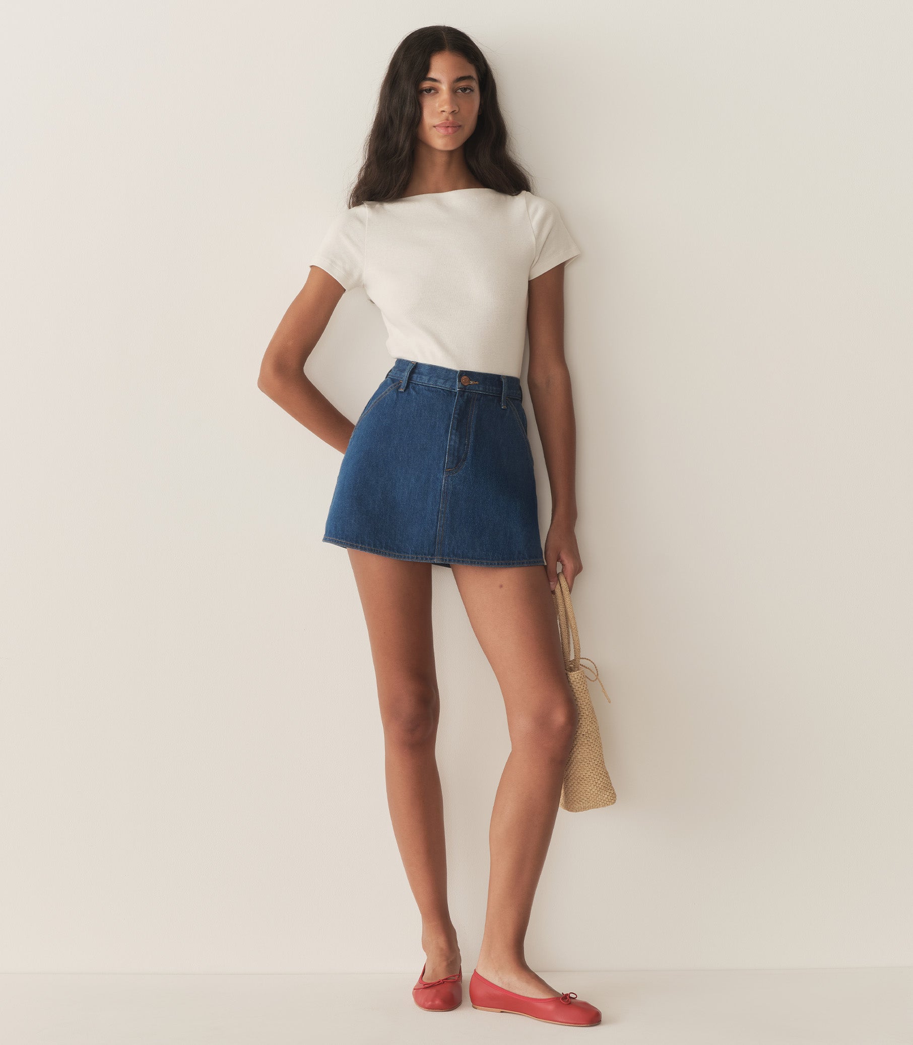 HMD -- CECILIE SKIRT -- AVIGNON WASH