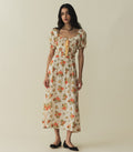 HMD -- CLARINET DRESS -- ORANGERIE FLORAL