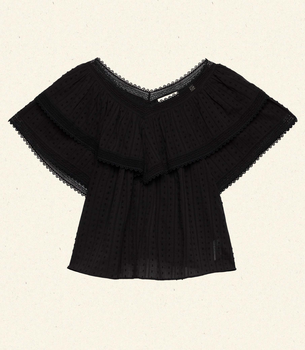 HMD -- COSENZA TOP -- BLACK