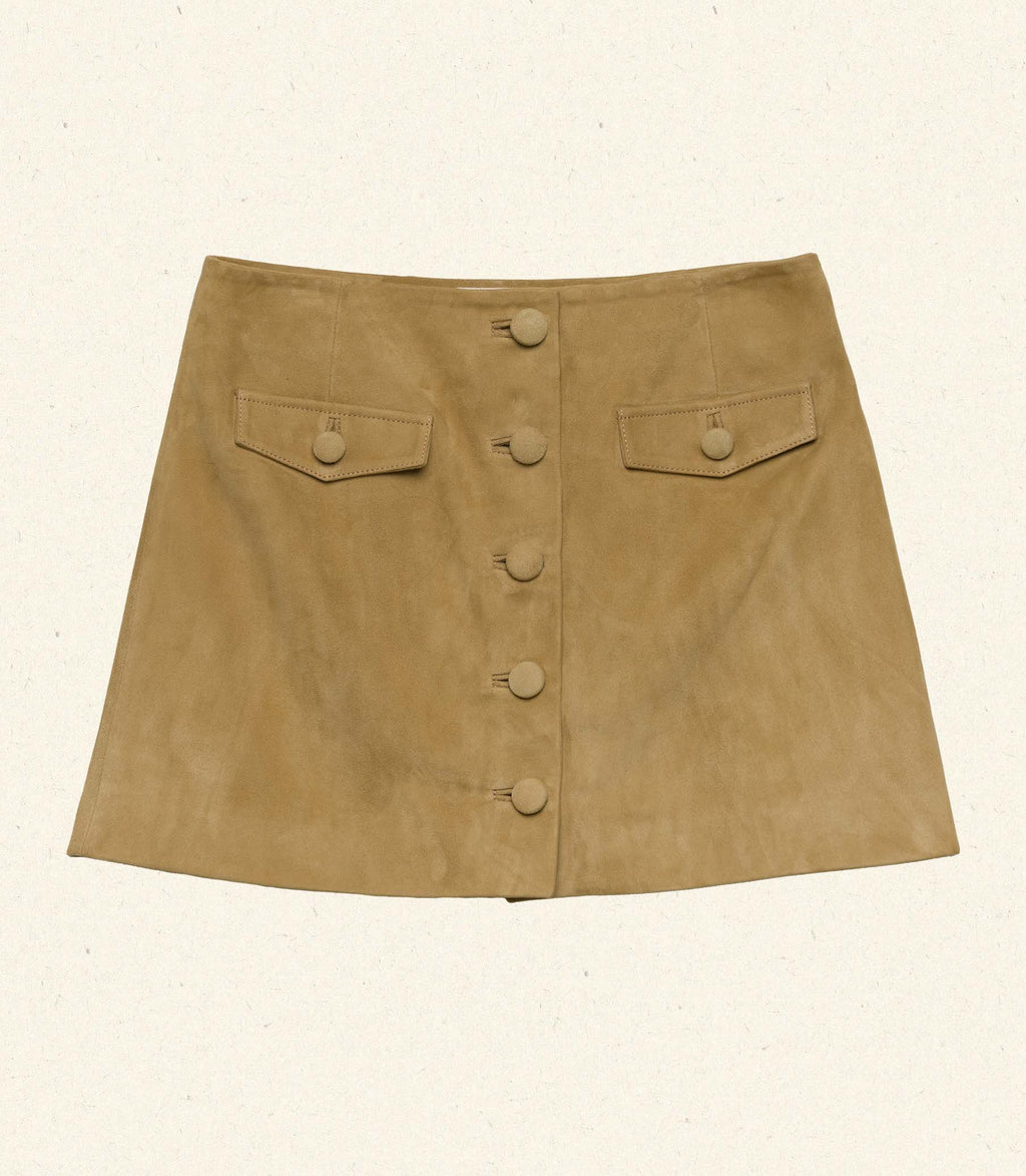 HMD -- COURTNEY SKIRT -- LIGHT CAMEL