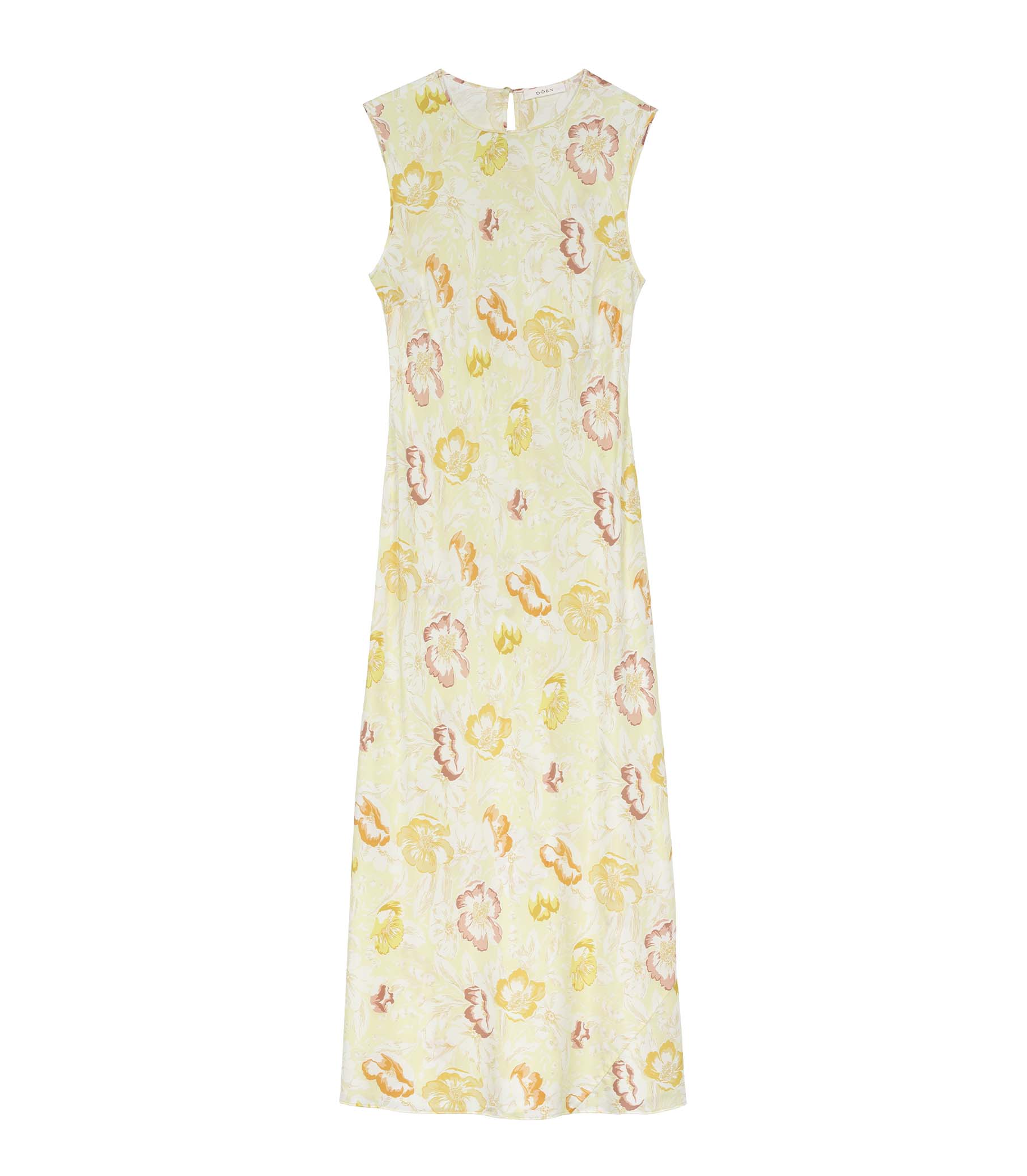 HMD -- CHANDRA DRESS -- CITRON ANEMONE BLOOM