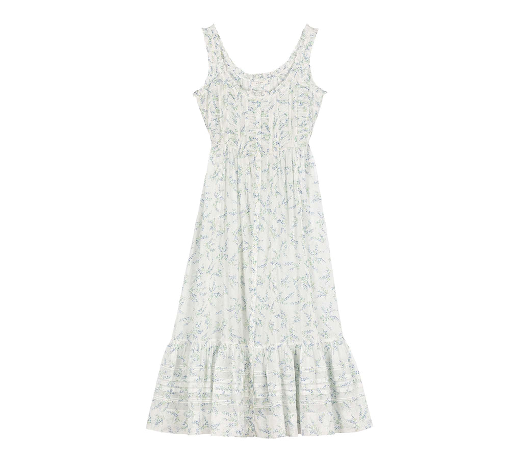 HMD -- CLARIBELLE DRESS -- BLANC BLUEBELL BALLAD