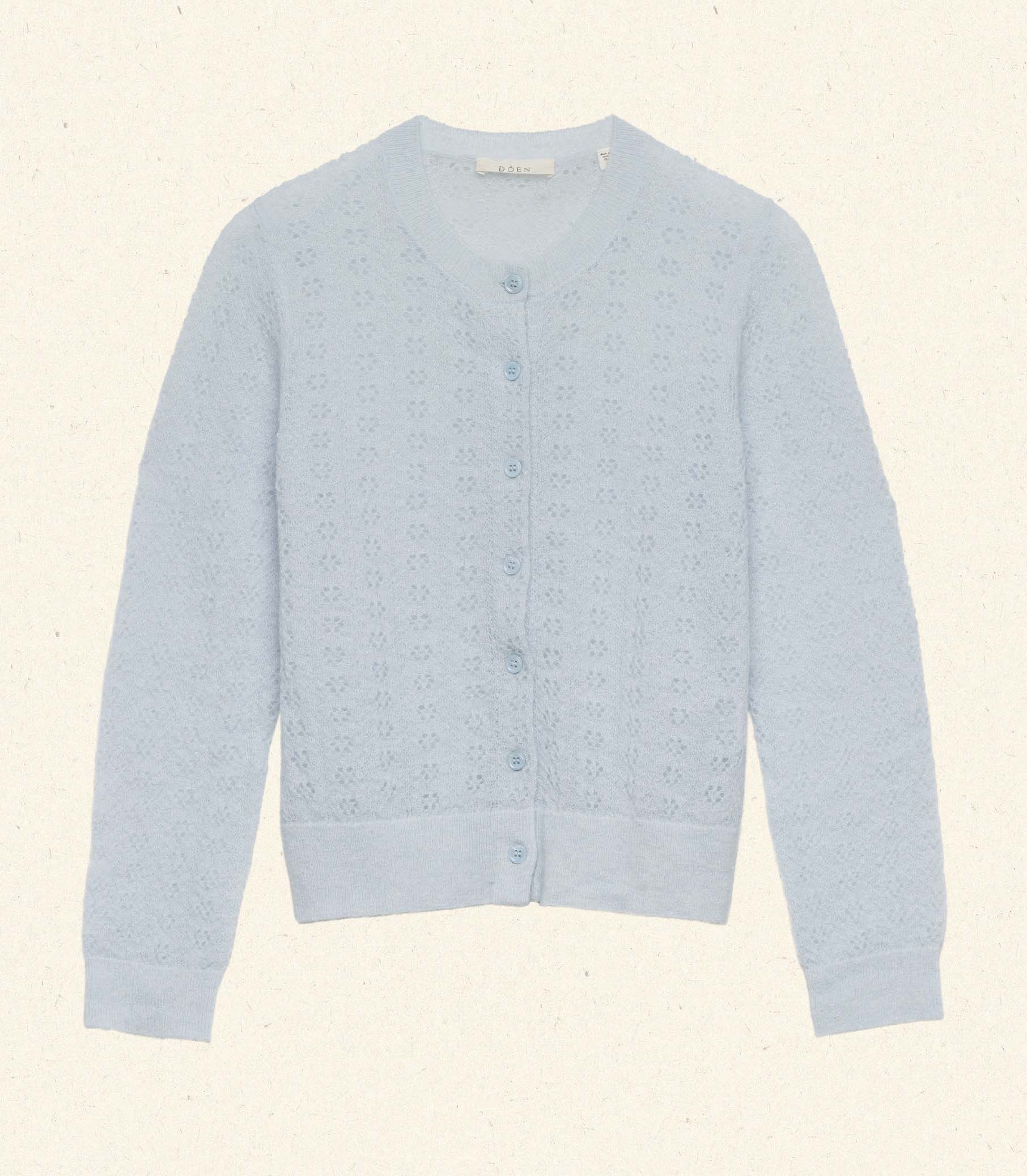 HMD -- DANAE POINTELLE CARDIGAN -- SKY