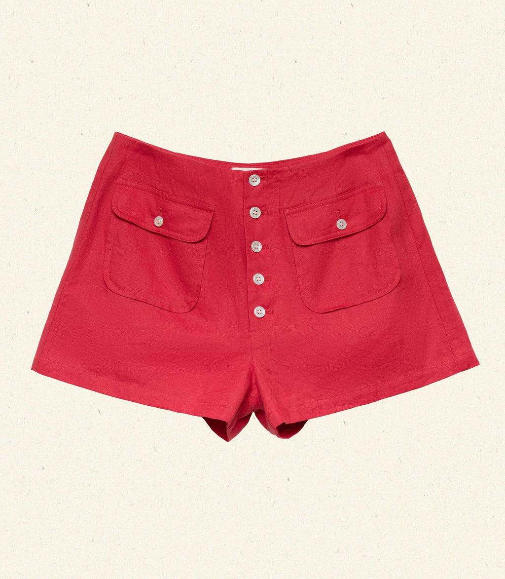 HMD -- DARLING SHORT -- SCARLET