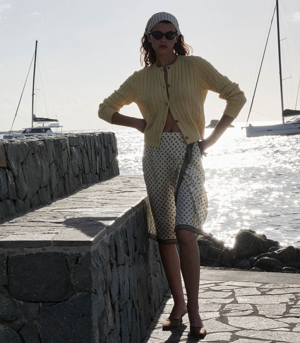 HMD -- DELIA SKIRT -- RIVIERA FOULARD