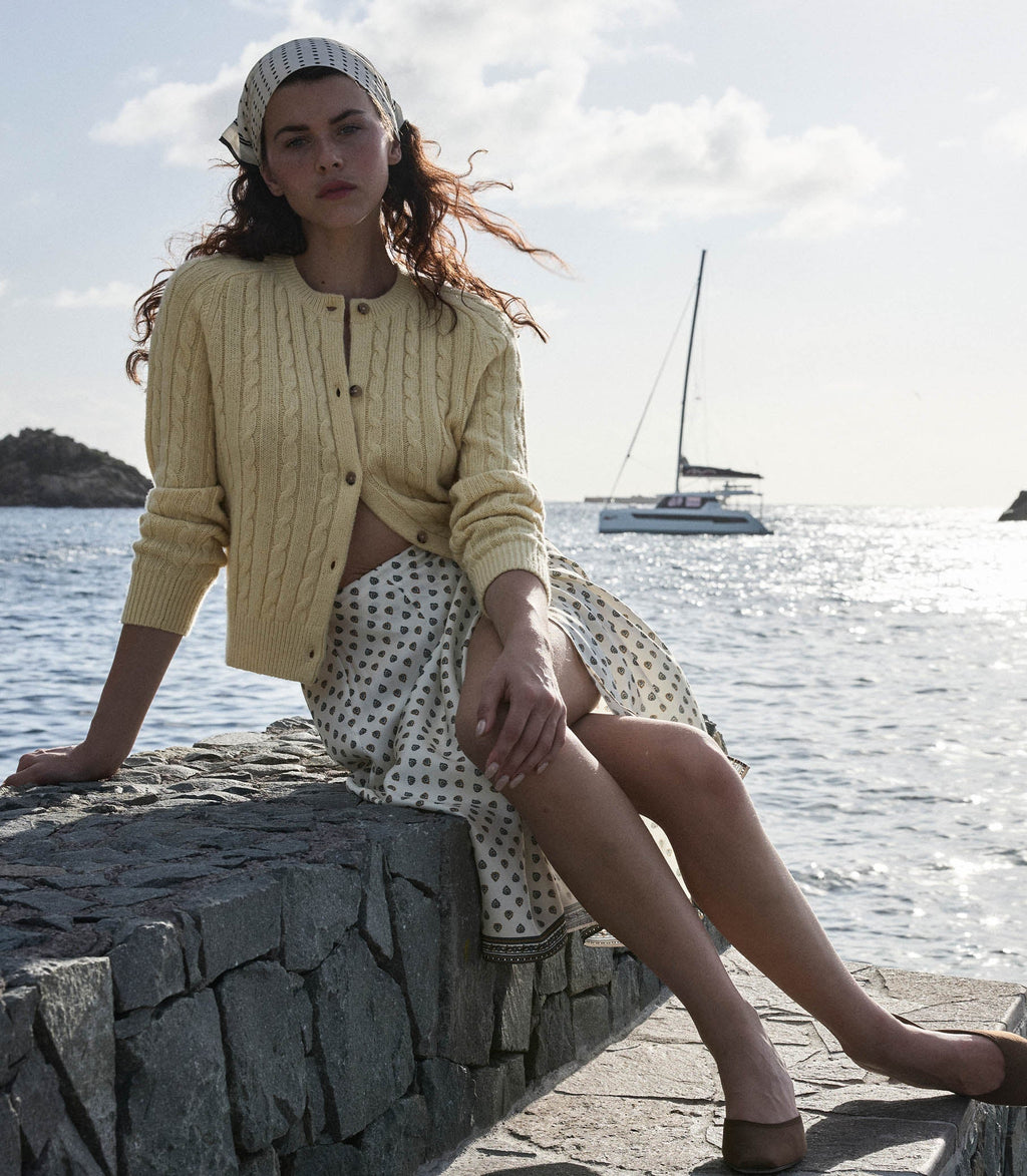 HMD -- DELIA SKIRT -- RIVIERA FOULARD