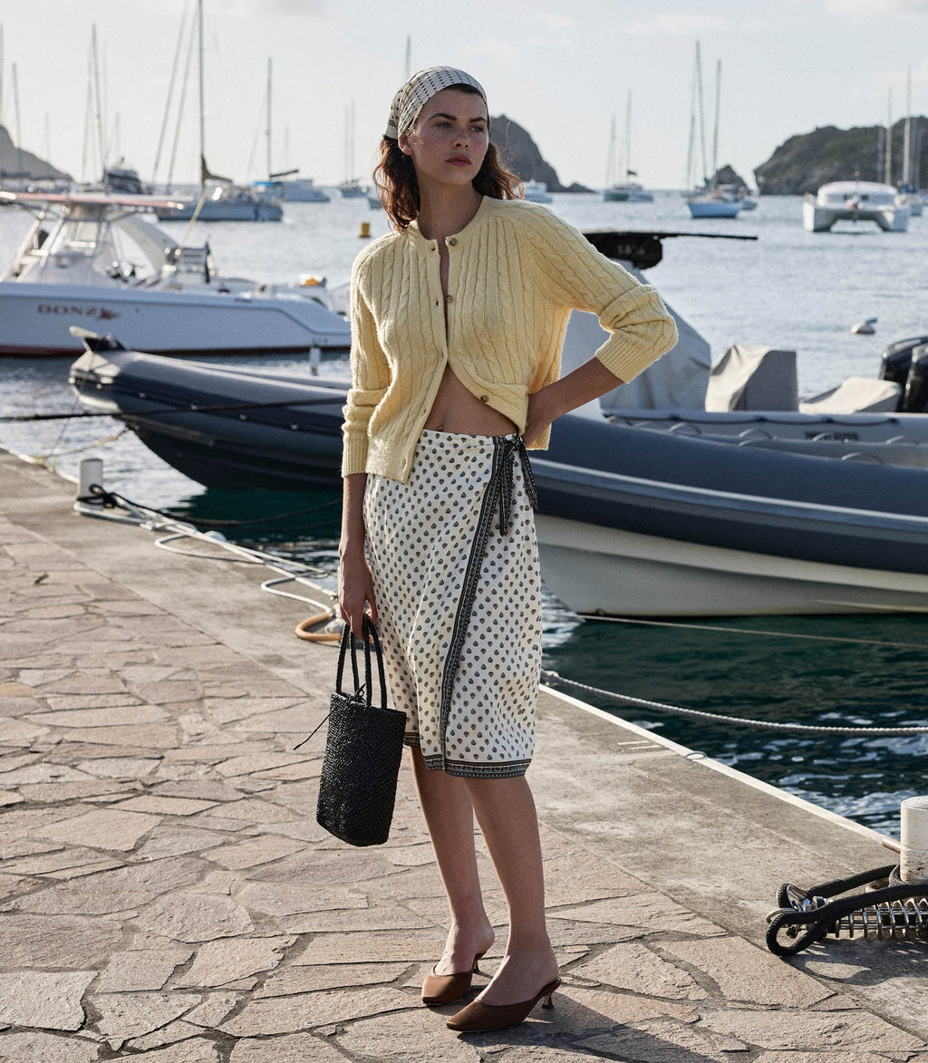 HMD -- DELIA SKIRT -- RIVIERA FOULARD