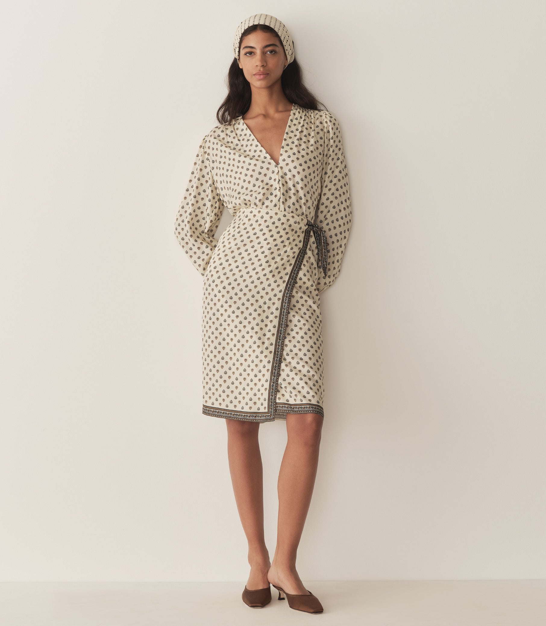 HMD -- DELIA SKIRT -- RIVIERA FOULARD