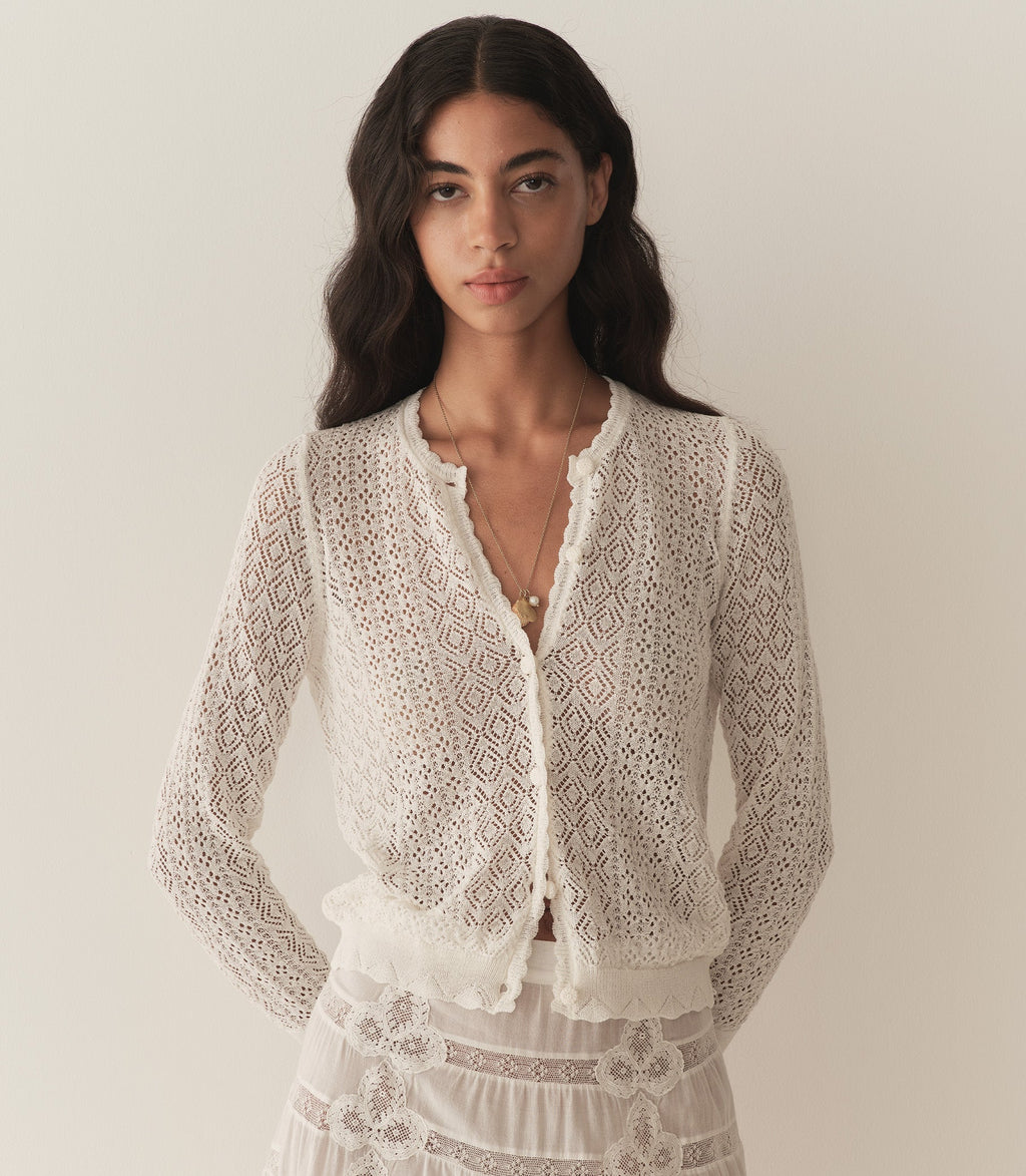 HMD -- DIANE CARDIGAN -- IVORY