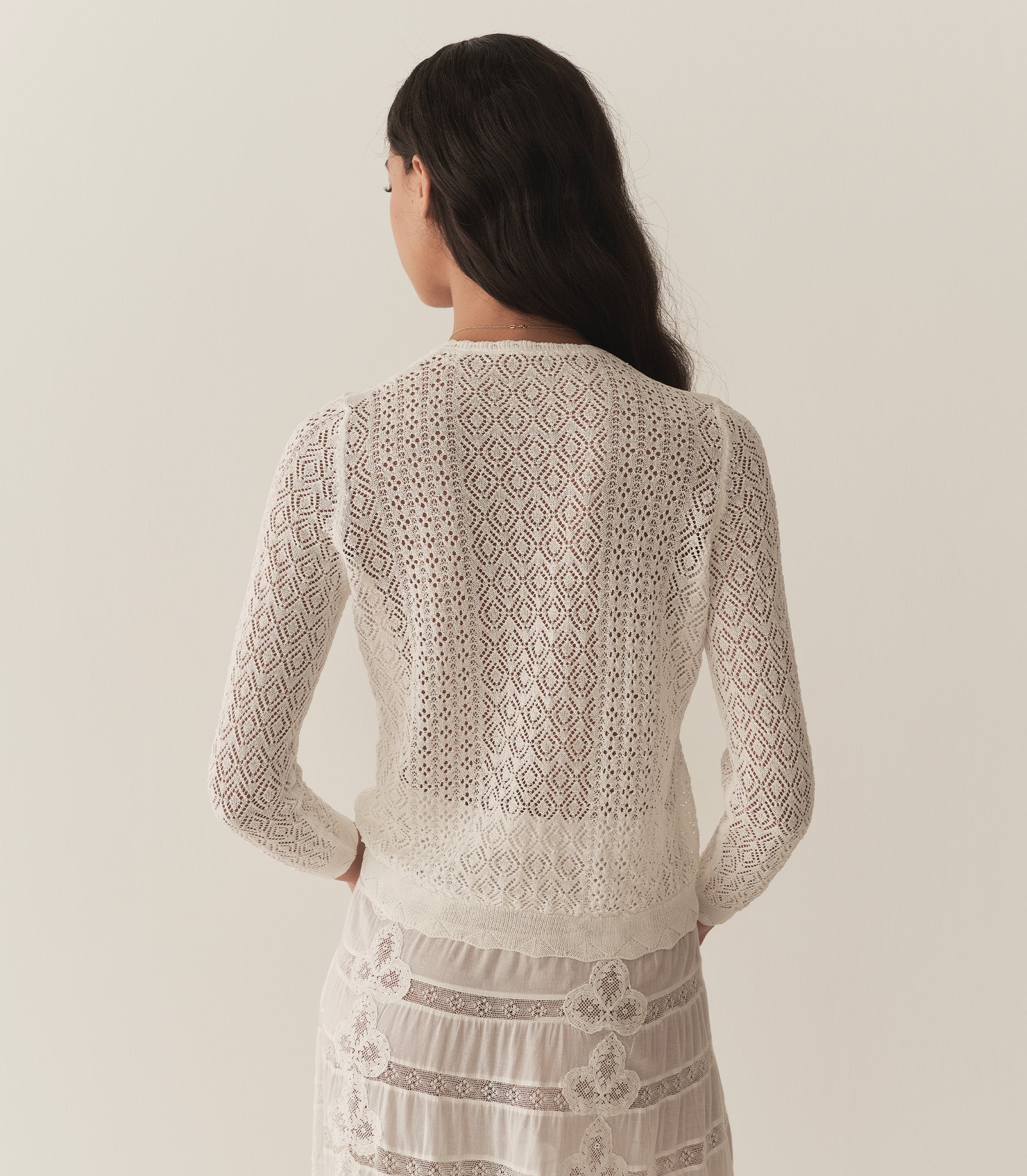 HMD -- DIANE CARDIGAN -- IVORY