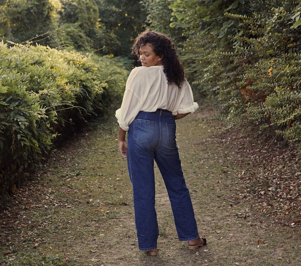 HMD -- THE JANE BLOUSE -- SALT