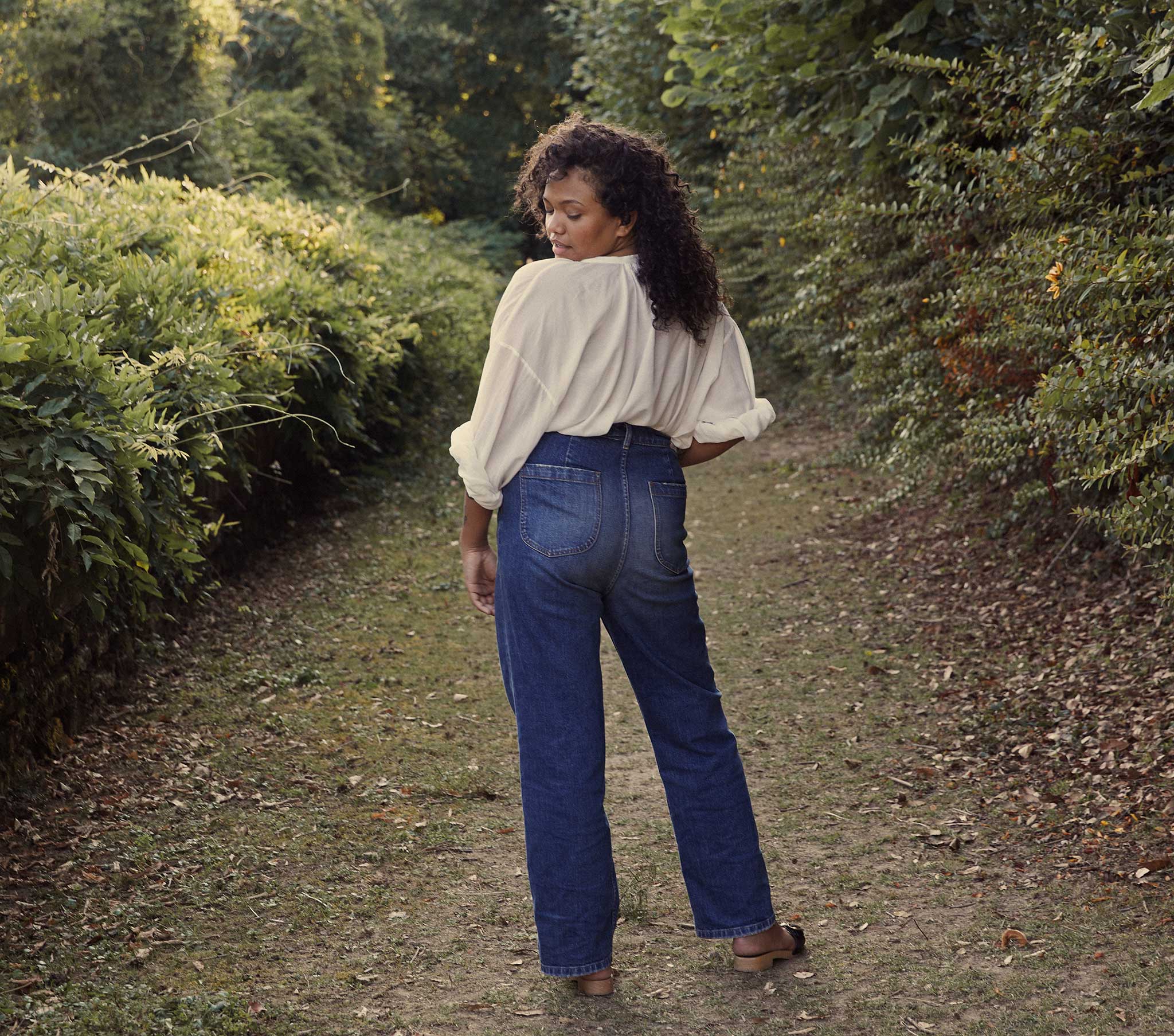 HMD -- THE JANE BLOUSE -- SALT