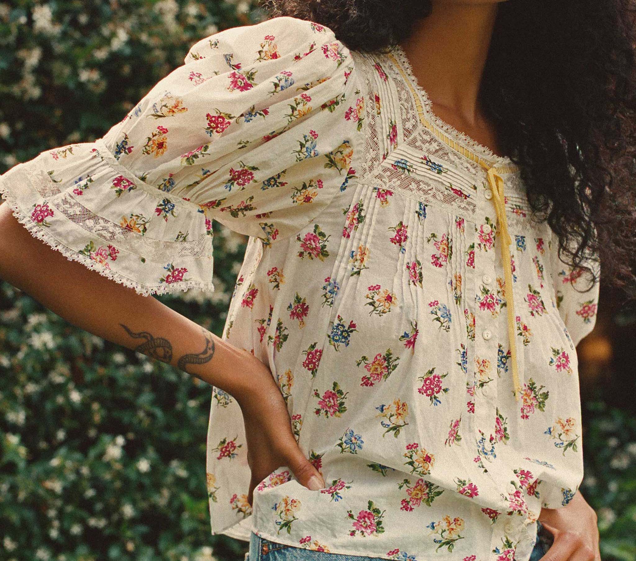 HMD -- TULEA TOP -- FLEURS DE JONQUILLE
