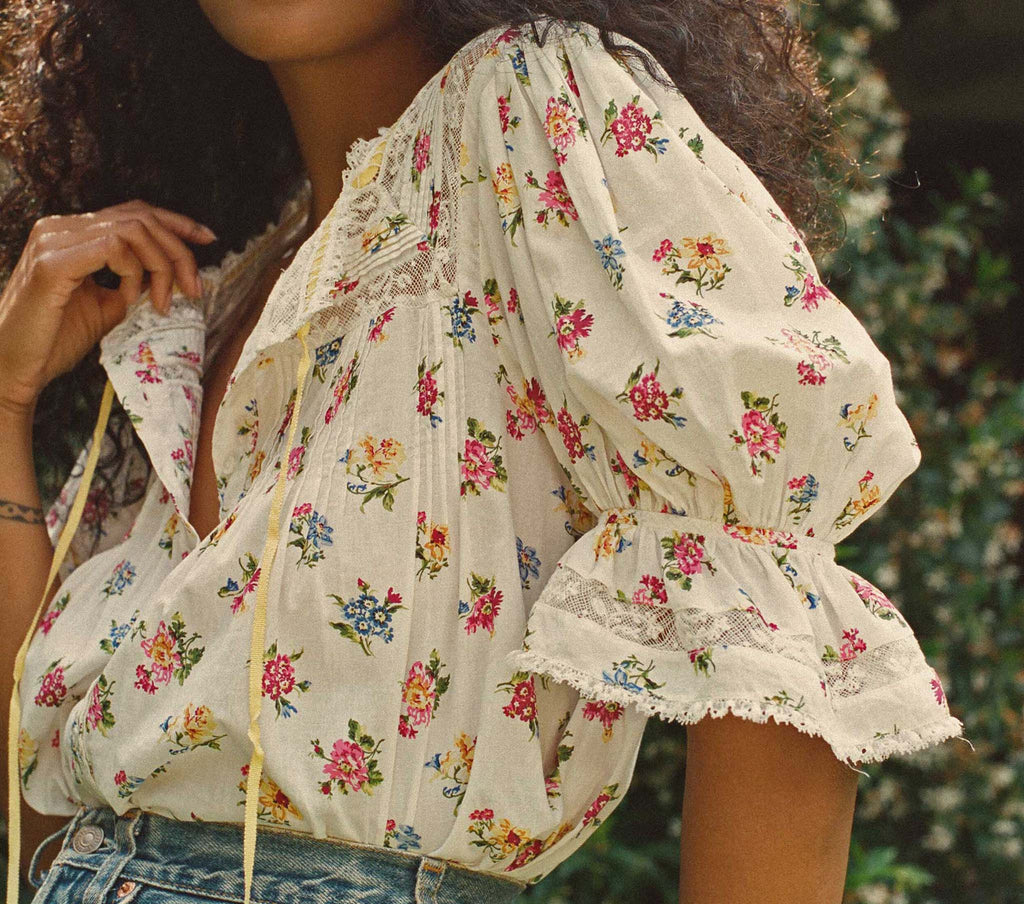 HMD -- TULEA TOP -- FLEURS DE JONQUILLE
