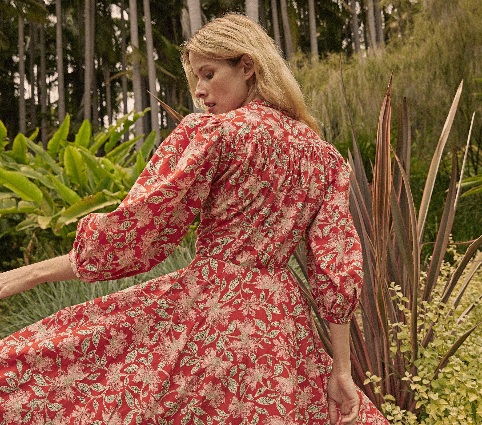 HMD -- EDESSA DRESS -- JARDIN MARJORELLE