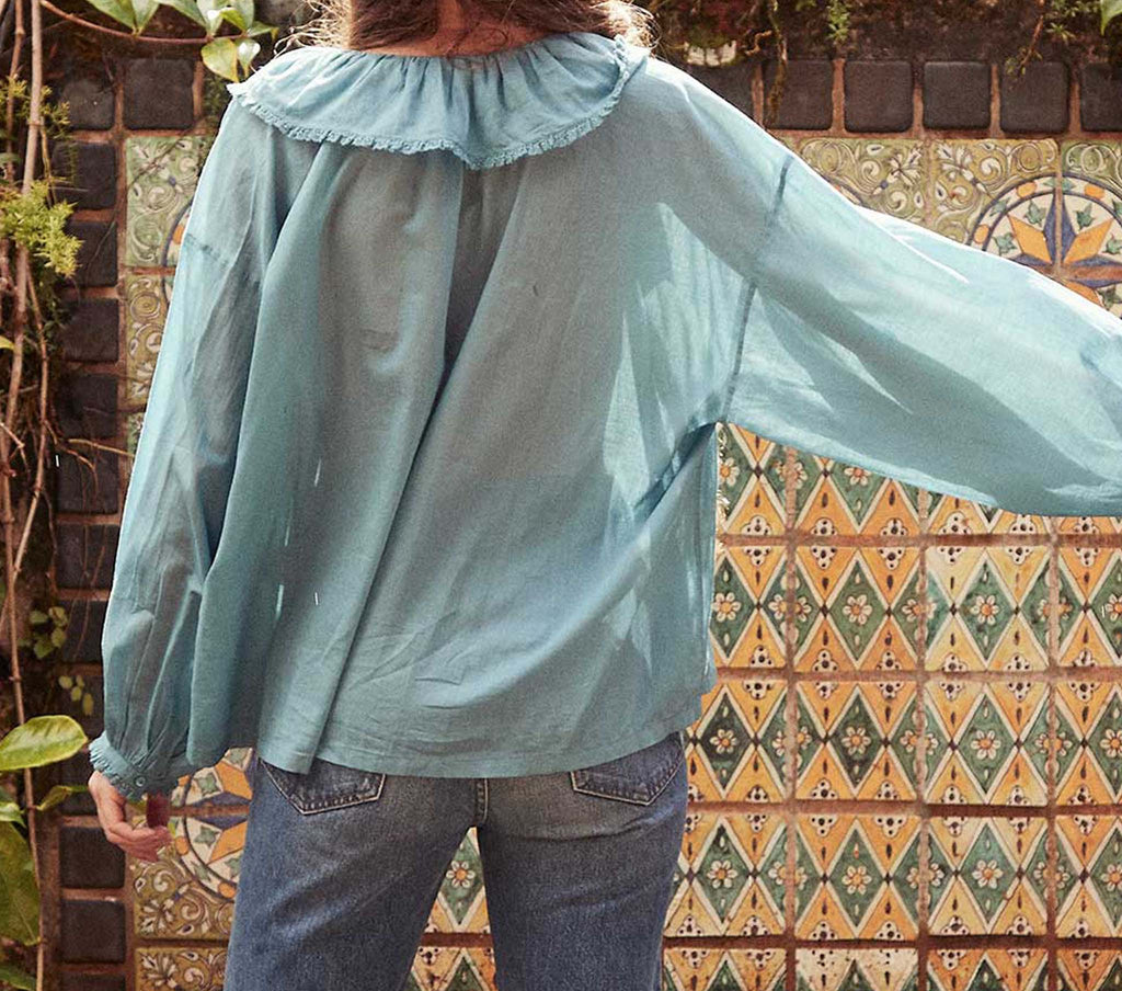 HMD -- JANA TOP -- RIVIERA BLUE