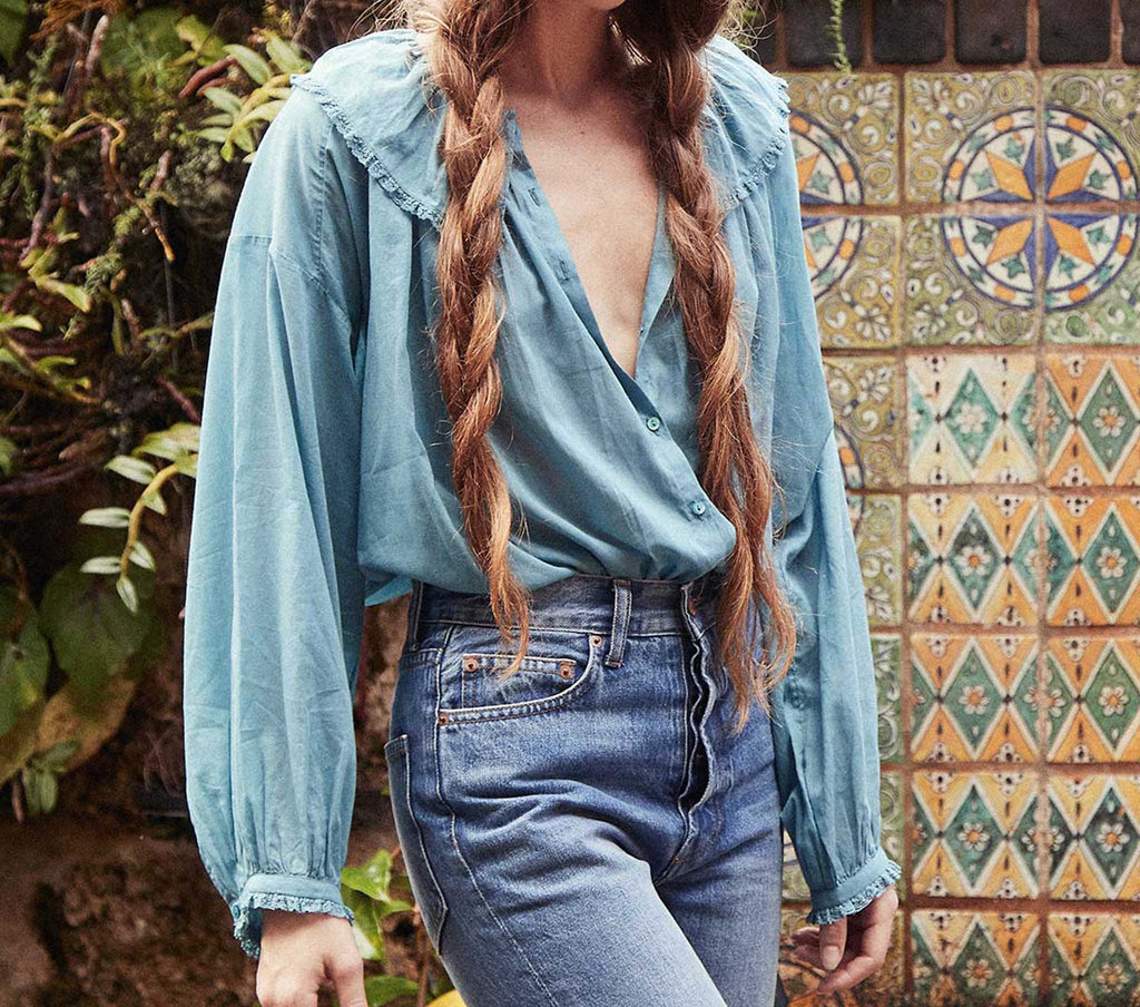 HMD -- JANA TOP -- RIVIERA BLUE