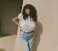 HMD -- HADARA TOP -- SPRING BOUQUET FLORAL