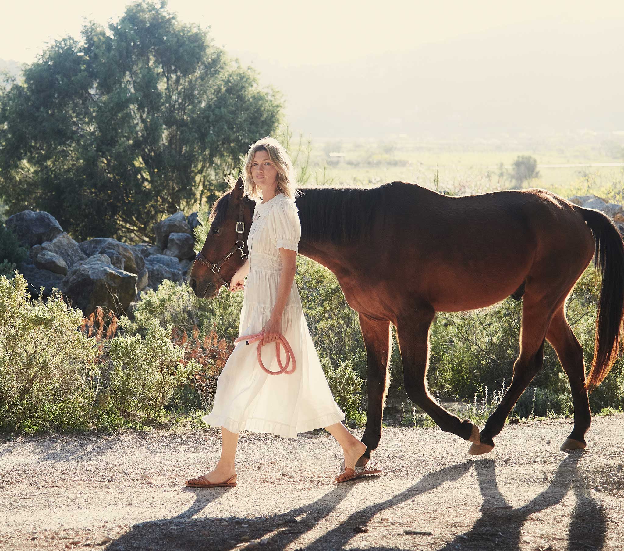 HMD -- ANASTASIA DRESS -- HIMALAYAN SALT