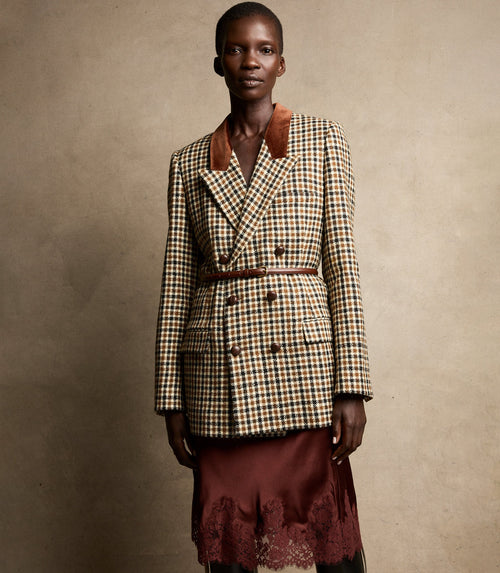 DUCCIO BLAZER -- ELLSWORTH HOUNDSTOOTH