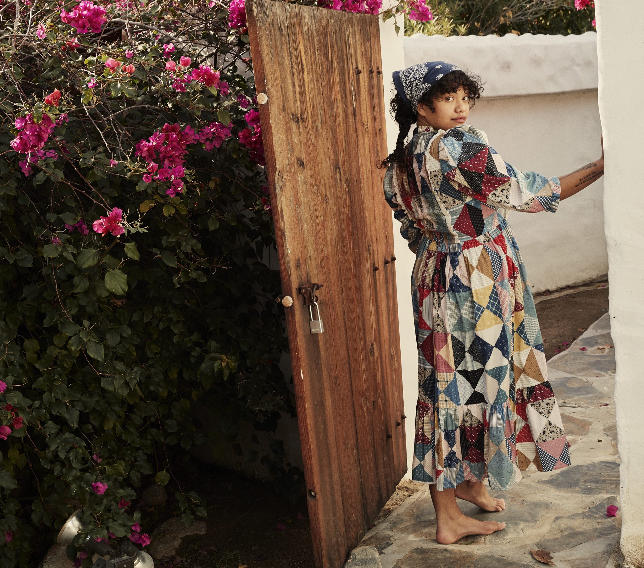 HMD -- DARBY DRESS -- PATCHWORK PRINT