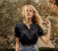 HMD -- SPARROW TOP -- BLACK