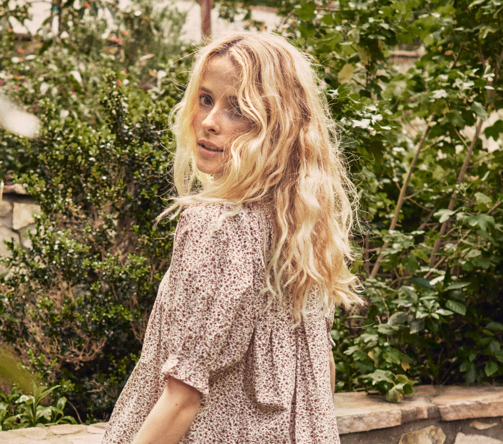 HMD -- ODESSA DRESS -- SIENNA CHAMPIGNON FLORAL