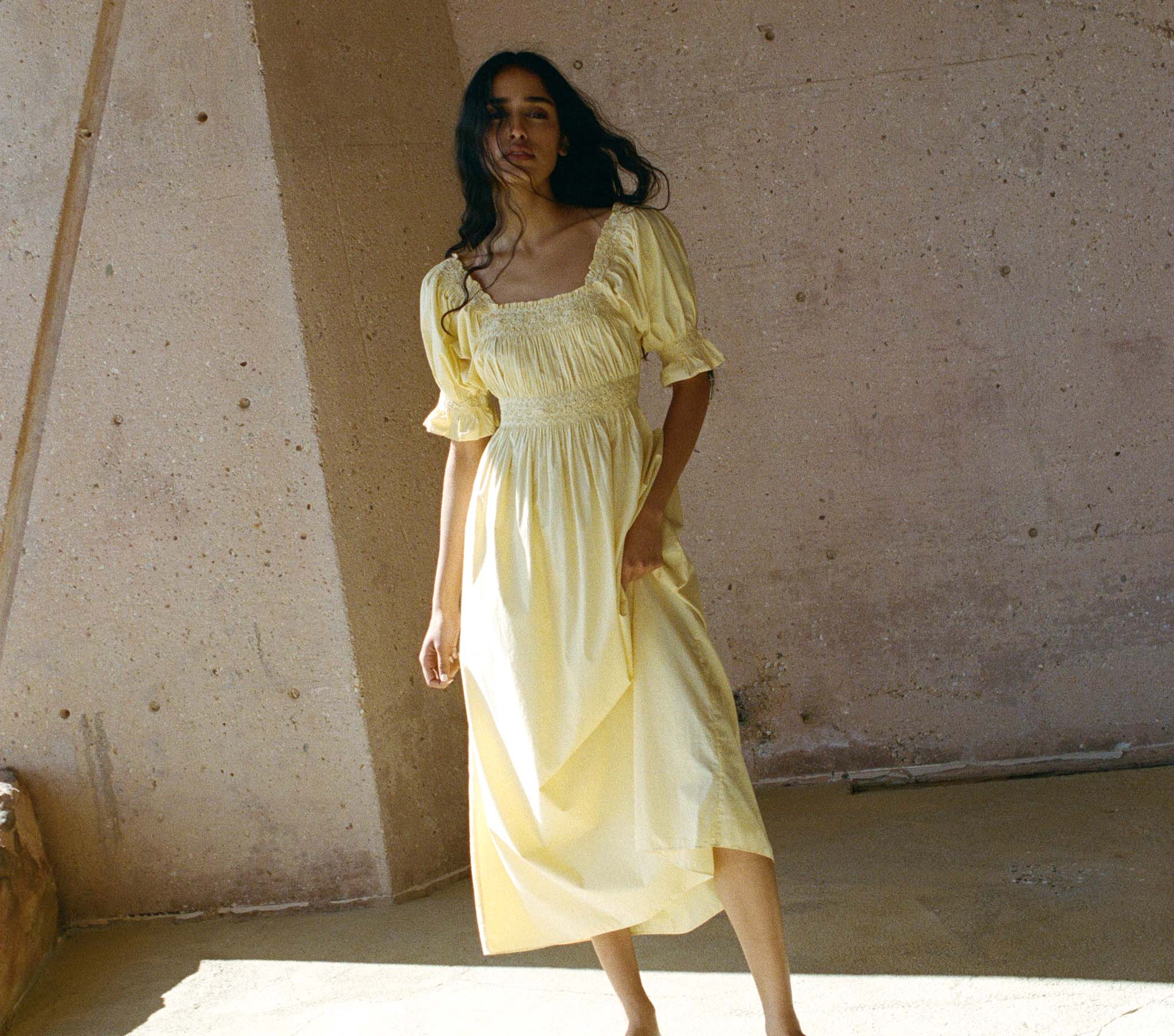 HMD -- ECLIPSE DRESS -- WILD HONEYSUCKLE