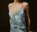 HMD -- ELISE TOP -- MINERAL BLUE
