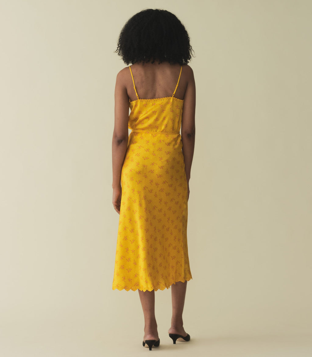 HMD -- ELISE TOP -- GOLDENROD HILLSIDE HEATHER